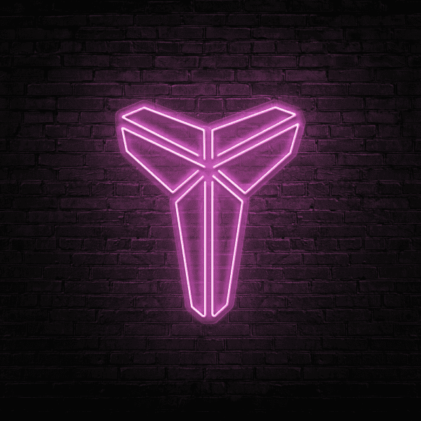 pink neon sign