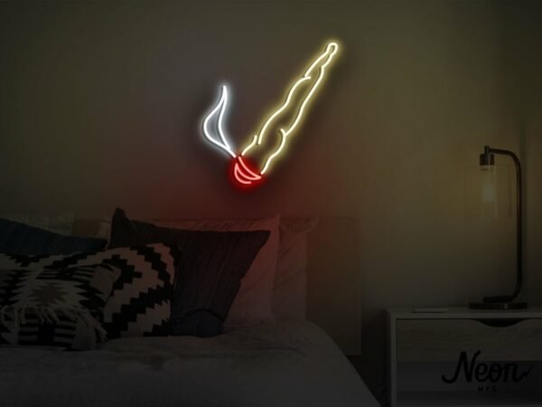 cigarette neon sign